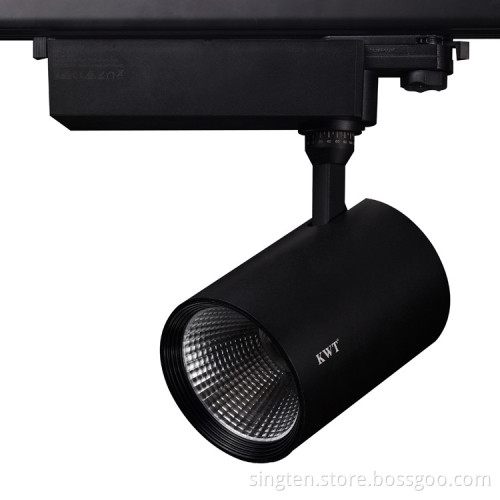 New Mould COB Led Track Light 30w 4 wire Spot Lighting